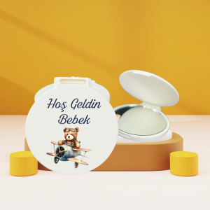 Hoş Geldin Bebek Hediyelik Cep Aynası bk011