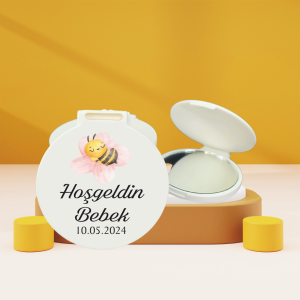 Hoş Geldin Bebek Hediyelik Cep Aynası bk013