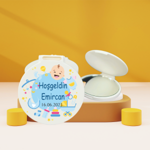 Hoş Geldin Bebek Hediyelik Cep Aynası bk002