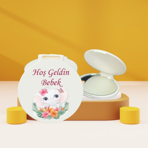 Hoş Geldin Bebek Hediyelik Cep Aynası bk021