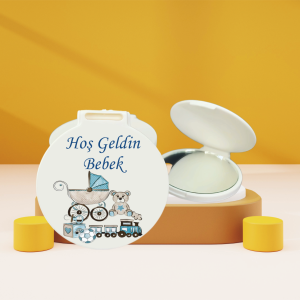 Hoş Geldin Bebek Hediyelik Cep Aynası bk030