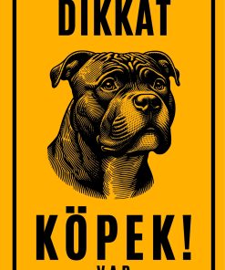 Dekota Dikkat Köpek Var 20 cm x 30 cm 3 mm Dekota