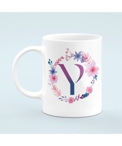 Hediyelik Y Harfi Kupa Bardak