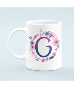 Hediyelik G Harfi Kupa Bardak