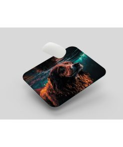 3D Suda Yüzen Köpek Mouse Pad, Diktörgen Mousepad, Mause Pad Ofis Mausepad