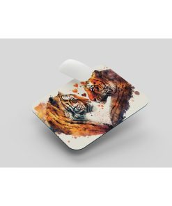 3D Aslan Çift Mouse Pad, Diktörgen Mousepad, Mause Pad Ofis Mausepad