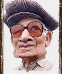 Bertek Dijital Retro Yaşar Kemal Tablo