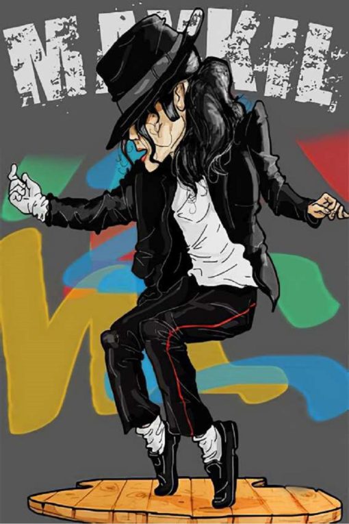 Bertek Dijital Retro Michael Jackson Tablo