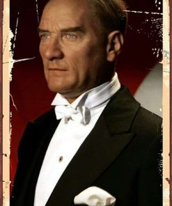 Bertek Dijital Retro Atatürk Tablo