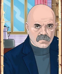 Bertek Dijital Retro Çukur Tablo