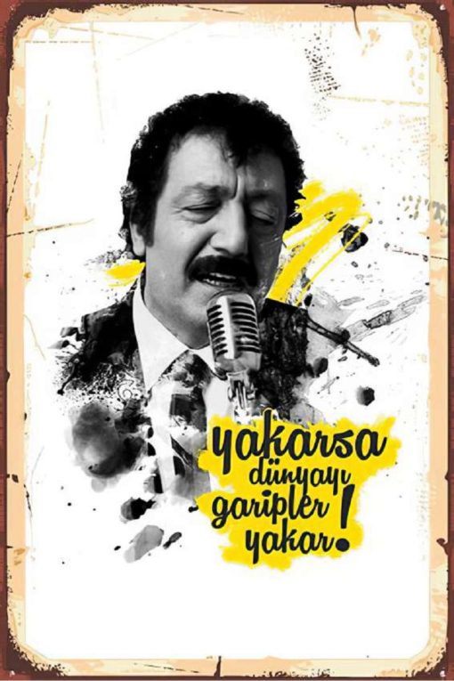 Bertek Dijital Retro Müslüm Gürses Tablo