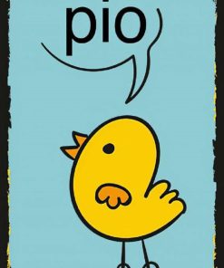 Bertek Dijital Retro Hayvan Tablo