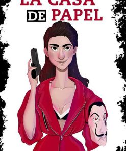 Bertek Dijital Retro La Casa De Papel Tablo