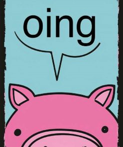 Bertek Dijital Retro Hayvan Tablo