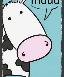 Bertek Dijital Retro Hayvan Tablo