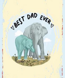 Bertek Dijital Retro Hayvan Tablo