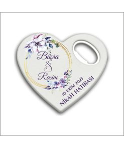 Bertek Dijital 10 Adet Düğün Nişan Nikah Kalp Magnet Açacak 024-10