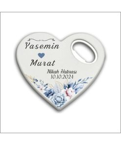 Bertek Dijital 10 Adet Düğün Nişan Nikah Kalp Magnet Açacak 018-10