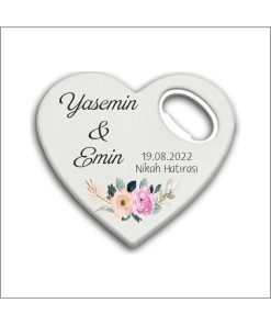 Bertek Dijital 10 Adet Düğün Nişan Nikah Kalp Magnet Açacak 05-10