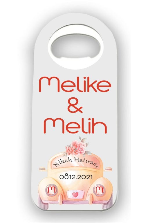 Bertek Dijital 10 Adet Bebek Düğün Nişan Söz Nikah Mevlüd Hediyesi - Hediyelik Magnet Açacak