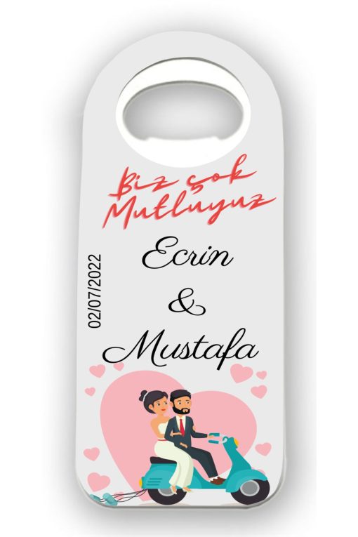 10 Adet Bebek Düğün Nişan Söz Nikah Mevlüd Hediyesi - Hediyelik Magnet Açacak