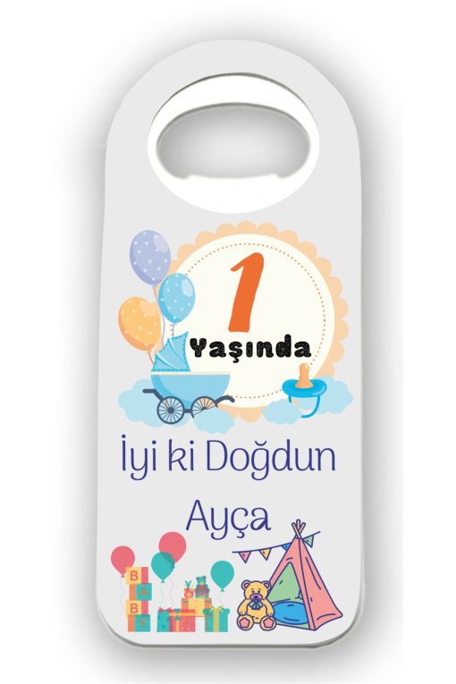 10 Adet Bebek Düğün Nişan Söz Nikah Mevlüd Hediyesi - Hediyelik Magnet Açacak