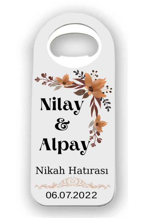 Bertek Dijital 10 Adet Bebek Düğün Nişan Söz Nikah Mevlüd Hediyesi - Hediyelik Magnet Açacak