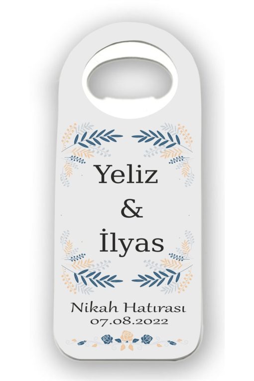 Bertek Dijital 10 Adet Bebek Düğün Nişan Söz Nikah Mevlüd Hediyesi - Hediyelik Magnet Açacak