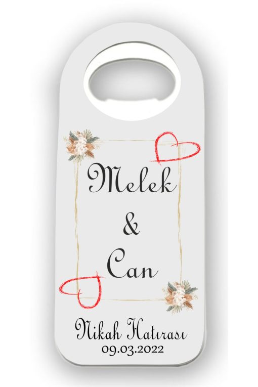 Bertek Dijital 10 Adet Bebek Düğün Nişan Söz Nikah Mevlüd Hediyesi - Hediyelik Magnet Açacak