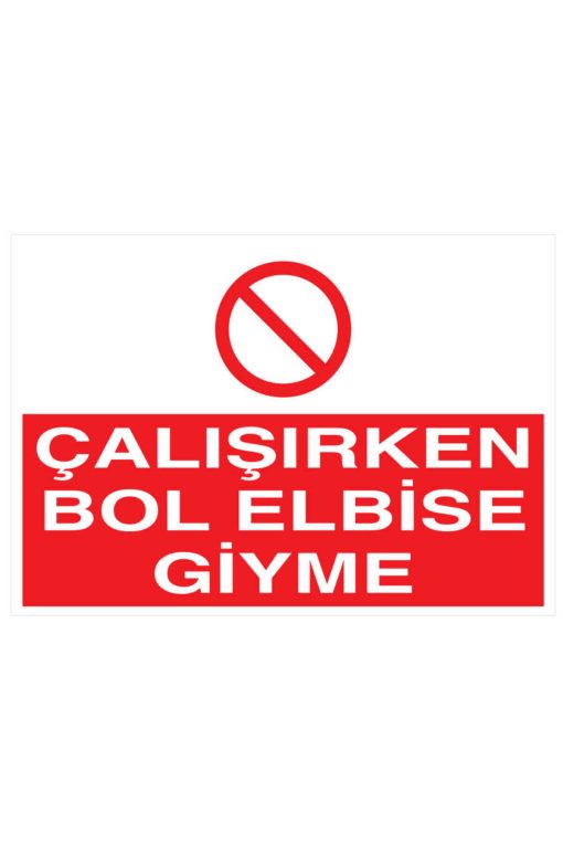 Çalışırken Bol Elbise Giyme İş Güvenliği 20X30 CM 3 mm Dekota