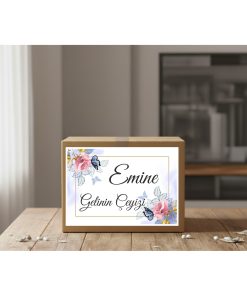 İsimli Çeyiz Etiketi - Kendinden Yapışkanlı - A4 Ebat (29 X 21 Cm) - 10 Adet