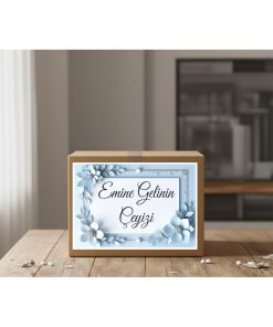 İsimli Çeyiz Etiketi - Kendinden Yapışkanlı - A4 Ebat (29 X 21 Cm) - 10 Adet