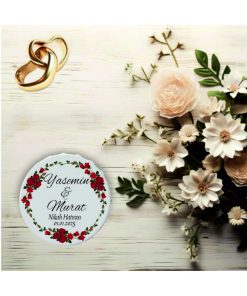 Bertek Dijital 10 Adet Düğün Nişan Nikah Kapak Magnet Açacak 02-10