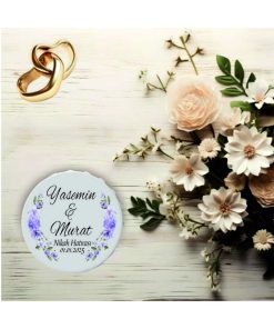 Bertek Dijital 10 Adet Düğün Nişan Nikah Kapak Magnet Açacak 04-100