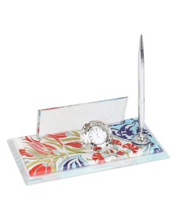 Kristal Cam Kalemli Kişiye Özel Masa İsimliği KMI462