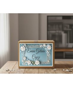 İsimli Çeyiz Etiketi - Kendinden Yapışkanlı - A4 Ebat (29 X 21 Cm) - 10 Adet