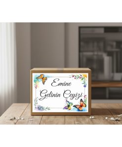 İsimli Çeyiz Etiketi - Kendinden Yapışkanlı - A4 Ebat (29 X 21 Cm) - 10 Adet