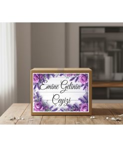 İsimli Çeyiz Etiketi - Kendinden Yapışkanlı - A4 Ebat (29 X 21 Cm) - 10 Adet