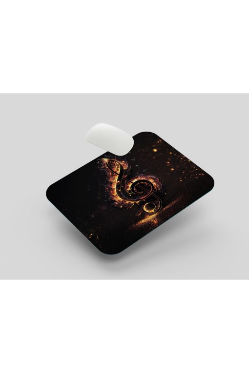 3D Nota Anahtarı Mouse Pad, Diktörgen Mousepad, Mause Pad Ofis Mausepad
