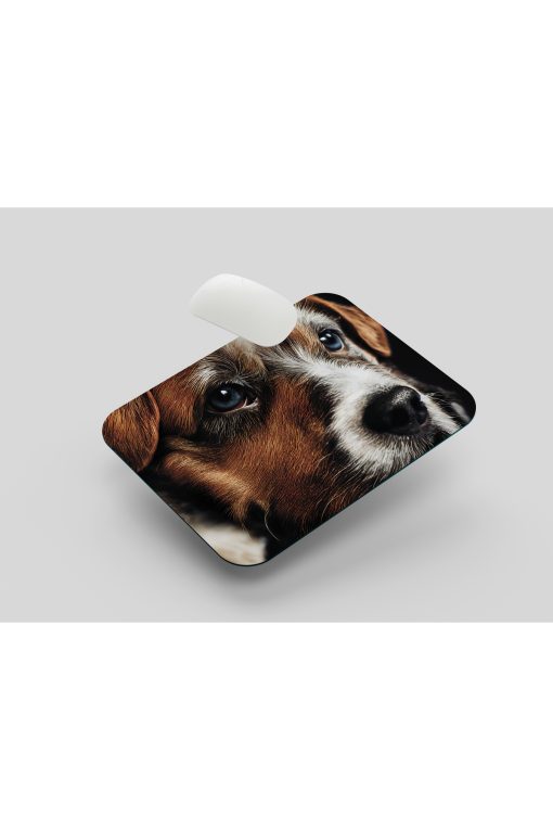 Sevimli Köpek Mouse Pad, Diktörgen Mousepad, Mause Pad Ofis Mausepad