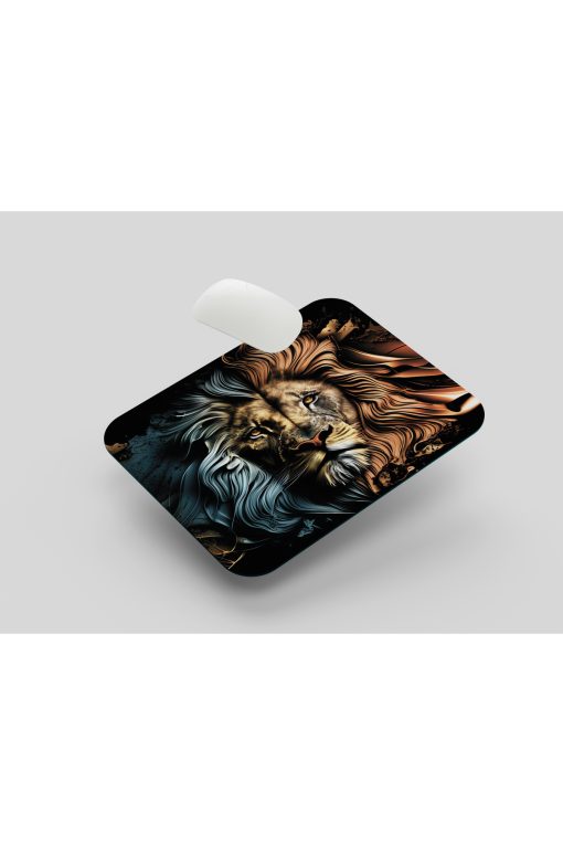 3D Aslan Mouse Pad, Diktörgen Mousepad, Mause Pad Ofis Mausepad