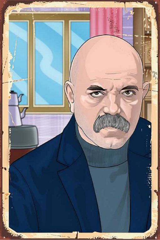 Bertek Dijital Retro Çukur Tablo
