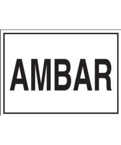 Ambar İş Güvenliği BU ÜRÜN LAMİNASYON PVC DİR 20x30 CM