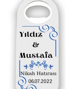 Bebek Düğün Nişan Söz Nikah Mevlüd Hediyesi - Hediyelik Magnet Açacak 021