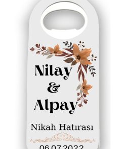 Bebek Düğün Nişan Söz Nikah Mevlüd Hediyesi - Hediyelik Magnet Açacak 019