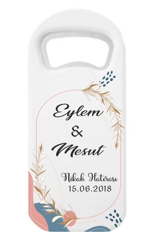 10 Adet Düğün Nişan Söz Nikah Mevlüd Hediyesi - Hediyelik Magnet Açacak